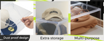 (2 Pack) The CapBox 2 Plastic Hat Cap Rack Organizer Demo Version limited time only Baseball Cap Storage