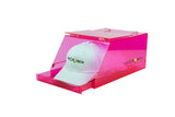 The Pink Glasshouse CapBox Transparent Hat Rack