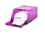 (Out Of Stock) The L.A. Purple Glasshouse CapBox Transparent Hat Rack Stackable Baseball Cap Storage