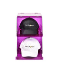(Out Of Stock) The L.A. Purple Glasshouse CapBox Transparent Hat Rack Stackable Baseball Cap Storage