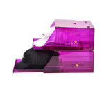(Out Of Stock) The L.A. Purple Glasshouse CapBox Transparent Hat Rack Stackable Baseball Cap Storage