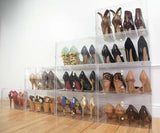 1 Pair Ladies Large BDS Double Door ShoeBoxes for High Tops & Heels