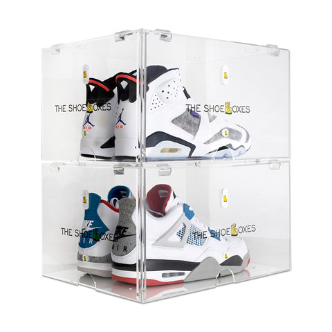 1 Pair Men's Large BDS Double Door ShoeBoxes for High Tops & Heels