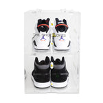 1 Pair Men's Large BDS Double Door ShoeBoxes for High Tops & Heels