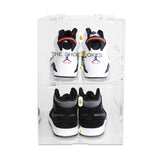 1 Pair Men's Large BDS Double Door ShoeBoxes for High Tops & Heels