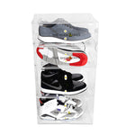 1 Pair Men's Large BDS Double Door ShoeBoxes for High Tops & Heels