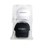 (Backorder) The Black Glasshouse CapBox Transparent Hat Rack Stackable Baseball Cap Storage