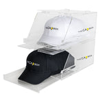 (Out Of Stock) The L.A. Purple Glasshouse CapBox Transparent Hat Rack Stackable Baseball Cap Storage