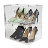 1 Pair Ladies Large BDS Double Door ShoeBoxes for High Tops & Heels